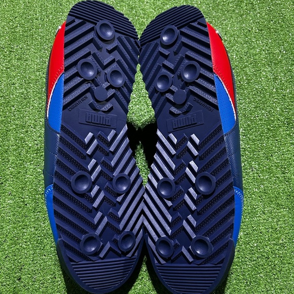 Men’s NWOB BMW M Motorsport Roma Via Shoes 9.5 Blue Red - Picture 6 of 7